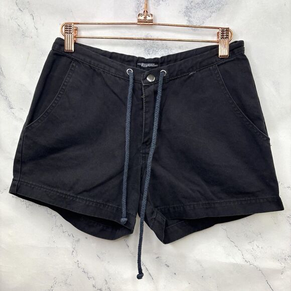 Tyte Jeans Vintage Y2k Black shorts Size 5 Small Drawstring Cali Surf Girl Baggy - Picture 14 of 15